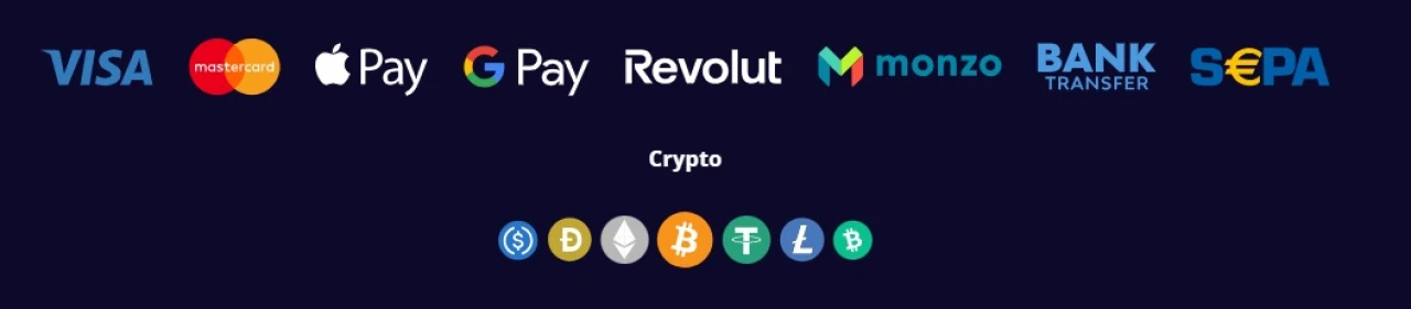 BloodySlots Casino Not on Gamstop - Payment Providers