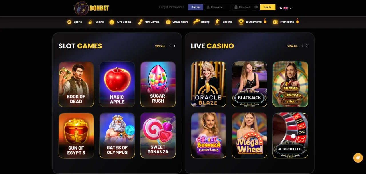 Donbet Casino Games Not On Gamstop