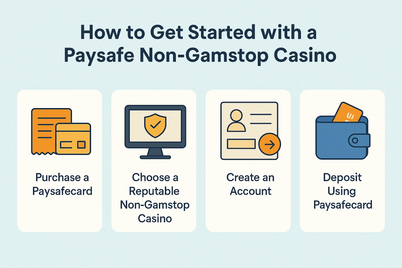 How to Get Started with a Paysafe Non-Gamstop Casino
