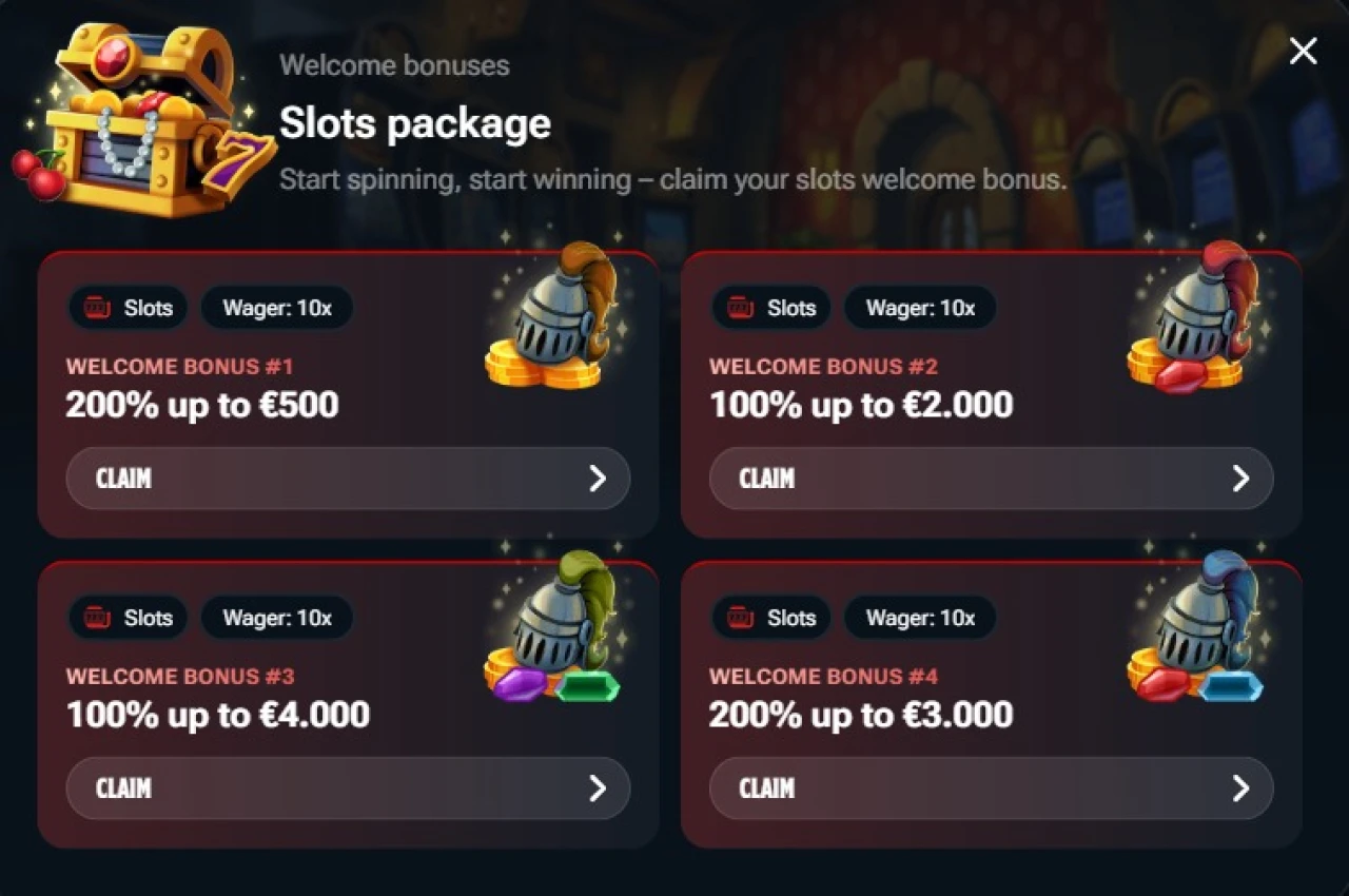 Kingdom Casino Slots Package