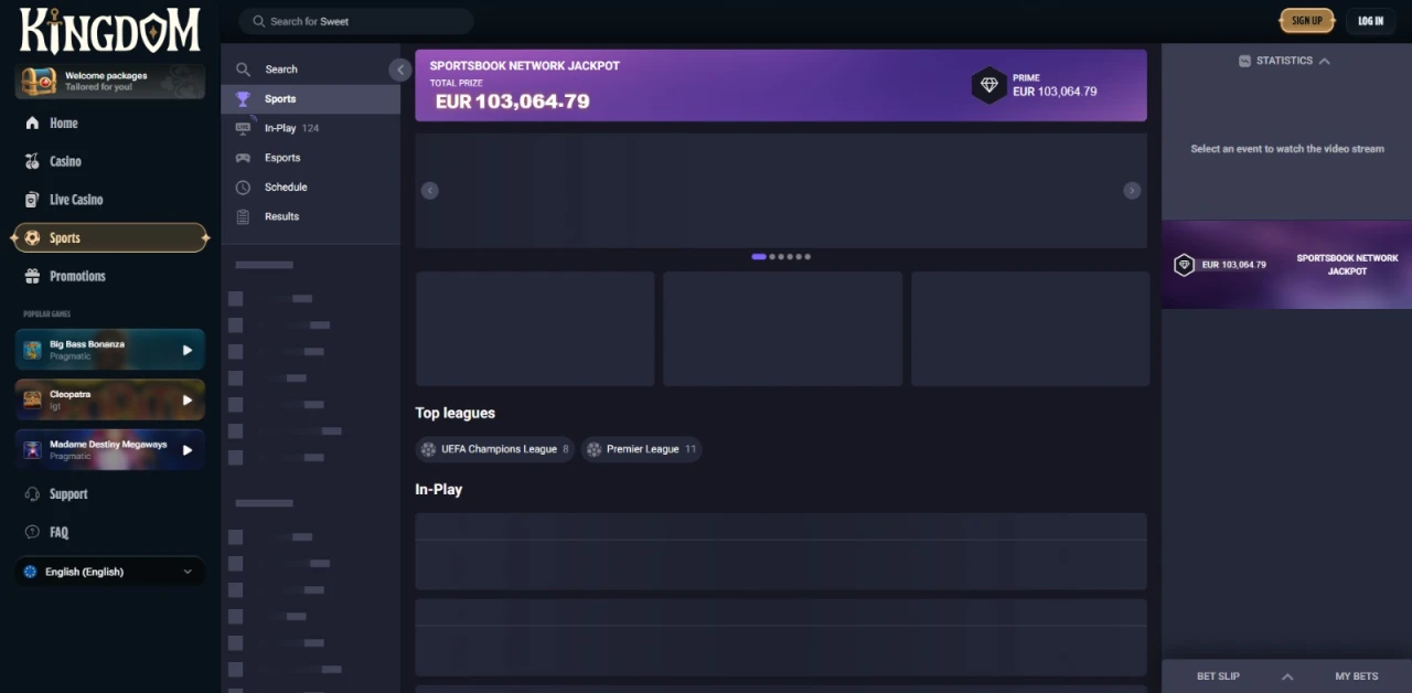 Kingdom Casino Sports