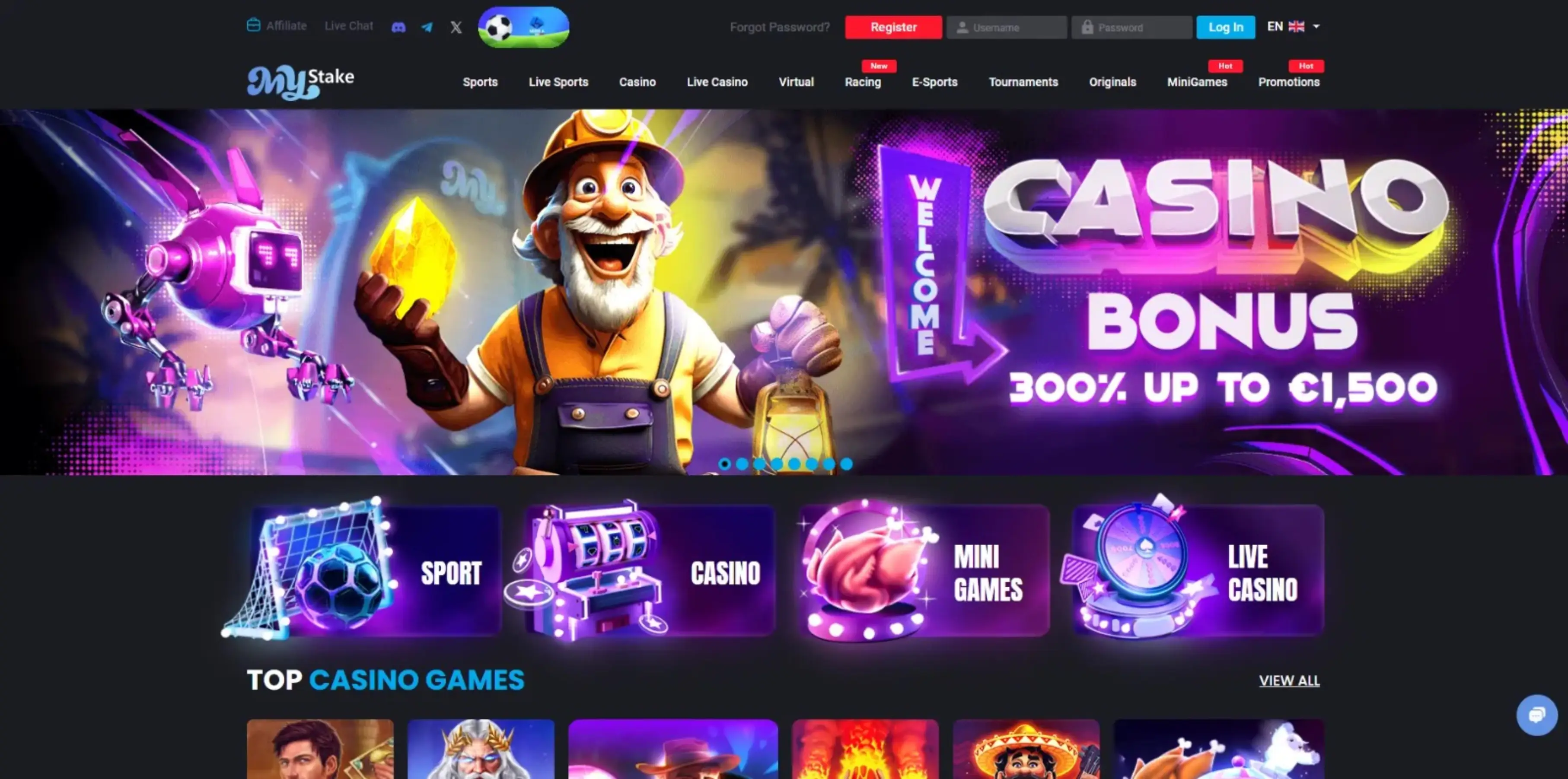 MyStake Casino Review