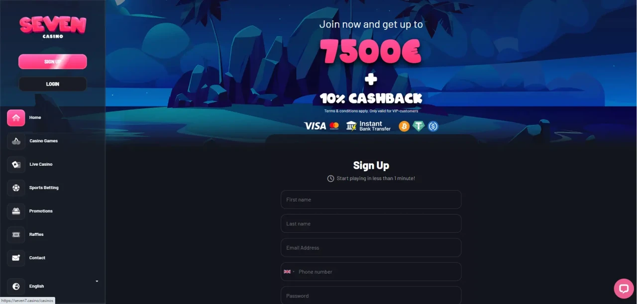 Seven Casino Not On Gamstop