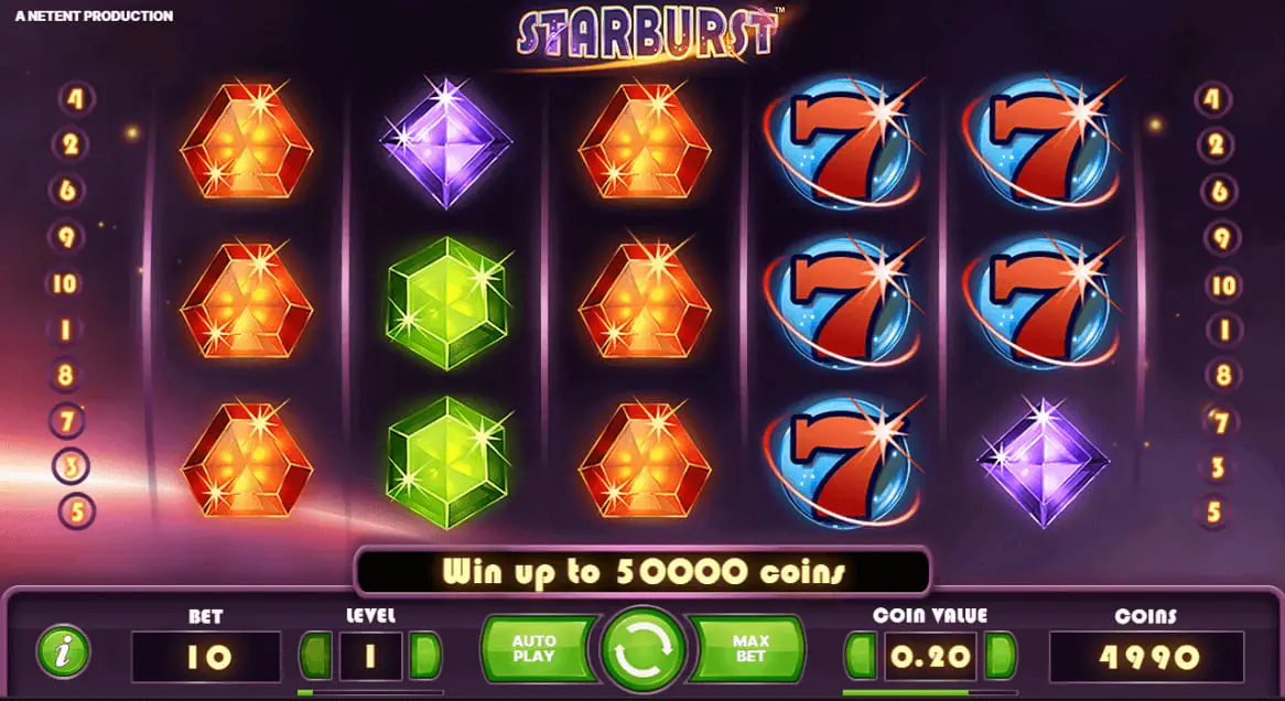 Starburst Gameplay Not On gamstop